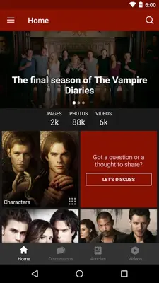 The Vampire Diaries android App screenshot 9