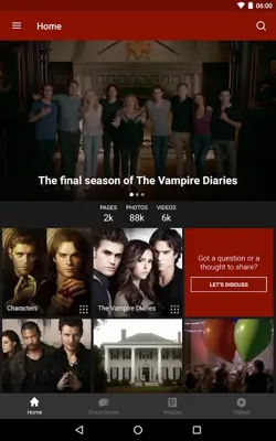 The Vampire Diaries android App screenshot 4